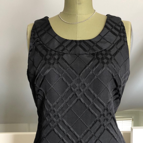 Evan-Picone black cocktail dress - Picture 2 of 9